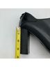 FRYE 100% Leather Solid Black Ankle Boots Size 7 1/2 - photo 12