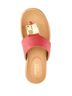 Andrea Solid Red Women's T-Strap Sandal Size 6 - photo 3