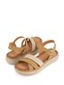 Andrea Solid Brown Women's Wedge Sandal Size 10 - photo 4