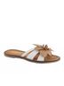 Andrea White Women's Decorative Flower Sandal Size 6 - photo 1