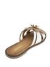 Andrea White Women's Decorative Flower Sandal Size 6 - photo 2