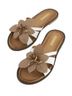 Andrea White Women's Decorative Flower Sandal Size 6 - photo 4
