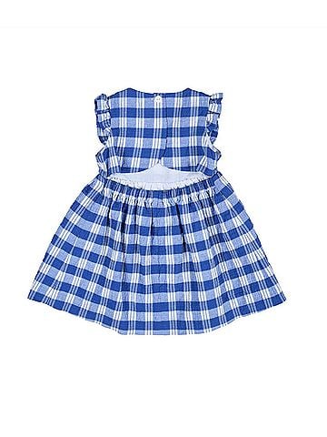 Florence Eiseman Plaid Seersucker With Flowers Dress (view 2)
