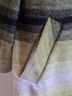 Abbie Mags Stripes Green Black White Coat Size M - photo 6