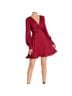 Bardot Red Purple Cocktail Dress Size 6 - photo 1