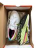 Nike White Pink Green Black Yellow Sneakers Size EU 42 - photo 2
