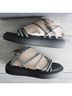 Vagabond 100% Leather Blue Black Sandals Size EU 38 - photo 3