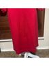 Milly Solid Red Wool Dress Size M - photo 7