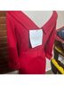 Milly Solid Red Wool Dress Size M - photo 6