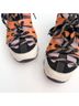 Cotélac 100% Leather Print Brown Purple Sneakers Size 7 - photo 5