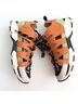 Cotélac 100% Leather Print Brown Purple Sneakers Size 7 - photo 6