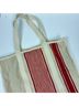 Star Mela Stripes Red White Tote One size - photo 3