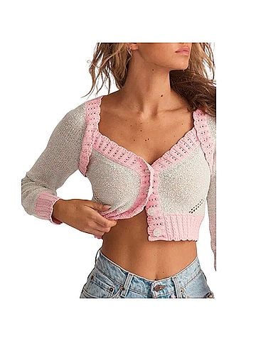 LoveShackFancy Geneve Cardigan (view 2)