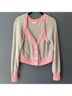 LoveShackFancy Multi Color Cardigan Size XL - photo 4