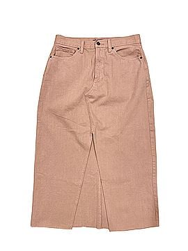 Just USA Midi Skirt With Slit Denim Skirt (view 1)