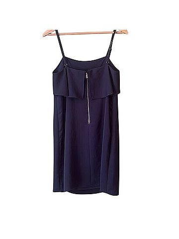 Alice + Olivia Etta Ruffle-Trimmed Crepe Mini Cocktail Dress Cocktail Dress (view 2)