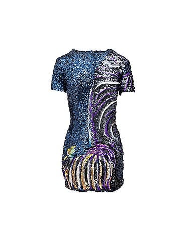 Gianfranco Ferre Gianfranco Ferré Sequin Cocktail Dress - '90s (view 2)