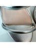 Avec Les Filles Solid Silver Heels Size 9 - photo 6