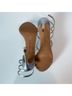Avec Les Filles Solid Silver Heels Size 9 - photo 7