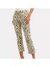 Current/Elliott Zebra Print Animal Print Yellow Black Jeans Size 26 - photo 7