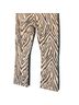 Current/Elliott Zebra Print Animal Print Yellow Black Jeans Size 26 - photo 2