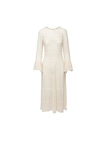 Saint Laurent Saint Laurent Embroidered Long Dress - '10s (view 1)