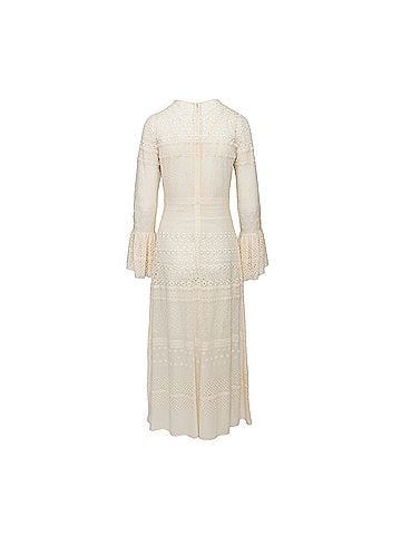 Saint Laurent Saint Laurent Embroidered Long Dress - '10s (view 2)
