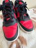 Nike Red Black Sneakers Size 4 1/2 - photo 4