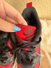 Nike Red Black Sneakers Size 4 1/2 - photo 3