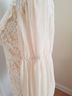 Anthropologie 100% Polyester 5% Elastane Solid White Ivory Blouse Size L - photo 5