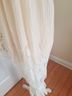 Anthropologie 100% Polyester 5% Elastane Solid White Ivory Blouse Size L - photo 6