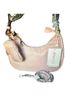 JEN & CO. 100% Nylon Solid Pink Shoulder Bag One size - photo 1