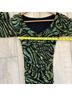 FUZZI 100% Polyester Animal Print Black Green Cocktail Dress Size XS - photo 9