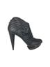 Velvet Angels 100% Leather Black Ankle Boots Size EU 38 - photo 1