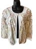 Keren Hart White Jacket Size M - photo 1