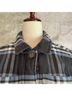 Abercrombie Plaid Blue Jacket Size 16 - photo 6