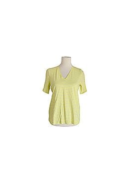 Eileen Fisher Lemic Striped V Neck Top Short Sleeve Top (view 1)