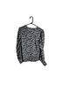 Express Floral Black Long Sleeve Blouse Size S - photo 4