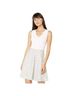 Ted Baker London Solid White Gray Cocktail Dress Size 10 - photo 4