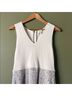 Ted Baker London Solid White Gray Cocktail Dress Size 10 - photo 9