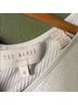 Ted Baker London Solid White Gray Cocktail Dress Size 10 - photo 3