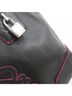 Loewe 100% Leather Black Pink Loewe Amazona handbag One size - photo 5