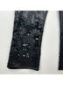 Johnny Was Solid Black Faux Leather Pants Size 32 - photo 7
