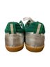 Boden 100% Leather Silver Green Sneakers Size 8 - photo 4