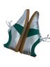 Boden 100% Leather Silver Green Sneakers Size 8 - photo 5