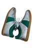Boden 100% Leather Silver Green Sneakers Size 8 - photo 15