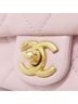 Chanel 100% Leather Pink Chanel shoulder bag One size - photo 5