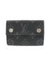 Louis Vuitton 100% Canvas Black Louis Vuitton Monogram Eclipse Discovery Compact Wallet M67630 One size - photo 1