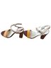 Cole Haan 100% Leather Brown Orange Heels Size 6 1/2 - photo 2