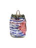 Chanel 100% Canvas Blue Green Red Chanel 93671 Backpack One size - photo 1